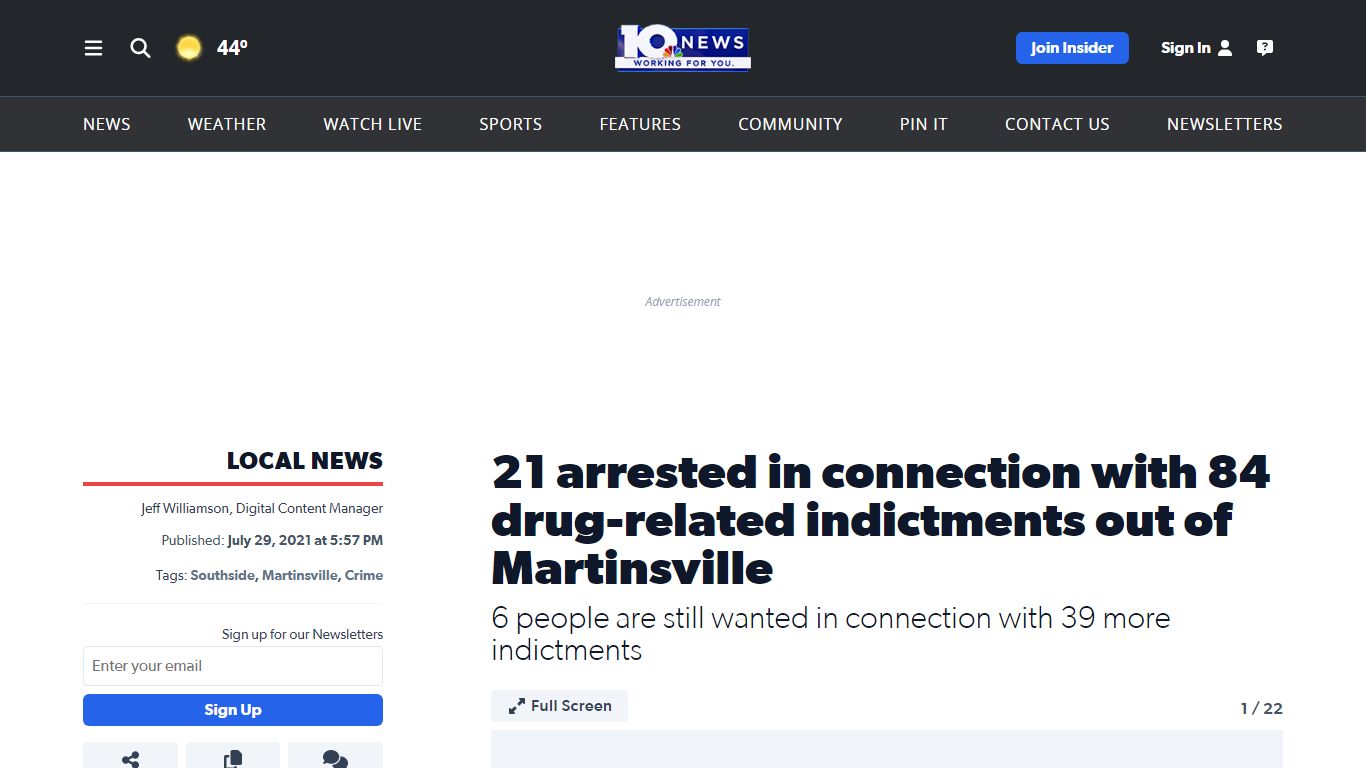 21 arrested in connection with 84 drug-related indictments out of ...